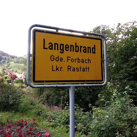 Ferienwohnung Kirchblick Langenbrand Eksteriør bilde